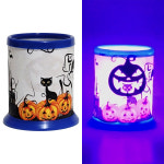 할로윈 냅킨 PVC연필꽂이 만들기-LED