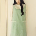 세맘스 세맘스 그린 엠마 어린이집 유치원 선생님 보육교사 바리스타 카페 집들이 앞치마 M 1개