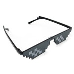 8비트 픽셀 선글라스 안경 떠그 thug 인싸 2줄픽셀 KYR-WAF042C