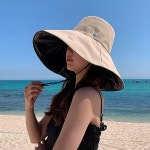 클로이 리본 비치모자여름 보넷모자