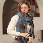 모엔느 타탄 체크 머플러 221019