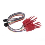 10 Way 로직분석기 테스트 후크 클립 점퍼선 디버그 WB14BCD