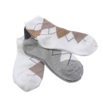 여성용 색상랜덤 캐쥬얼양말 3켤레 아가일