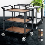아카시아리빙 프리미엄 2단 3단 서빙카트 주방웨건 이동식트레이 빈티지트롤리