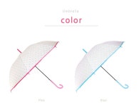 60 작은꽃 EVA 자동우산 2색