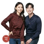 카치온 기모 카라 긴팔 티셔츠 P329907382