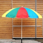 CM산업 마켓 파라솔 대형 일반대형-사색 무지개 1개