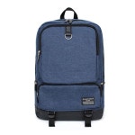 캐주얼 백팩 A 고등 학생 대학생 책가방 10대 -네이비