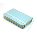 A7 메모 다이어리 라이트블루 수첩 밴딩다이어리 미니