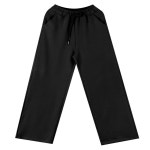 남성 와이드핏 일자 바지 팬츠 밴딩 고무줄 통바지