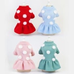 키밍 강아지 원피스 니트 스커트 반려동물 옷