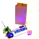 가방 라이트 마술 트릭 손가락과 장미 꽃 무대 연인 커플 매직 1