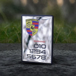 미니쿠퍼 도요타 차량용 전화번호 차전화번호판 주차 핸드폰