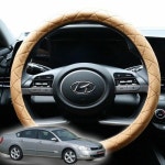 바겐 뉴SM5임프레션 핸들커버 타공형 가죽퀼팅 핸들카바