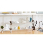 버원폴기둥식씽크선반2단700 주방선반 씽크선반 식기 WFDE038