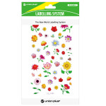 유니온 스티커 라인 꽃 1매입 UL-1004