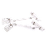 유니온 디스플레이 POP클립 집게 대 클립 100아크릴봉 2개입 C-4522