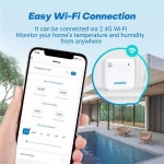 EINK INKBIRD와이파이 스마트 센서 실시간 온도 습도 모니터 냉장고 파충류 테라리움 지하실용 데이터 로거