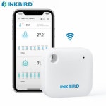 EINK INKBIRD와이파이 스마트 센서 실시간 온도 습도 모니터 냉장고 파충류 테라리움 지하실용 데이터 로거
