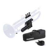 입문용 플라스틱 트럼펫 연습용 초보 악기 초보자용 음악 신모델 훈련용 입문 플랫 내림B조레드 순풍 비 구형 1 내림B조레드 순풍 비 신모델