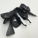 쉬폰 올림머리 왕리본 바나나핀 헤어집게핀