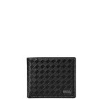 격자무늬 위빙 스타일 남성 슬림핏 반지갑