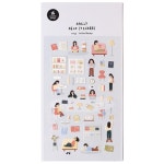 제이알 인더라이브러리 in the library 1143 JR 슈아뜰리에 다이어리 다꾸 스티커