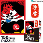 두드림 효퍼즐 화투 직소퍼즐 150pcs 똥광