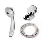 올크롬 샤워기 중 고급메탈호스 A세트 2m 샤워거치대