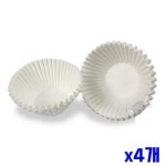 베이킹용 대 베이킹컵 베이킹용품 x4개 머핀컵