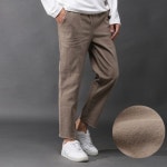 후앙스 면워싱 스판 크롭팬츠 FICP2383