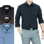 레디핏 남성 웜톤 부드러운 슬림 긴팔와이셔츠 RFV103048TO50