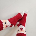 산타 크리스마스 싼타크로스 수면양말