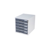 SYSMAX SYSMAX 시스맥스 시스템 칼라서류함 5단-GRAY