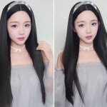 긴머리 통가발 생머리 스타일