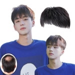 남자정수리가발 내츄럴블랙 LEA-L1071