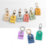 구바스 구바스 강아지 인식표 고양이 이름표 애견 네임택 C타입 네모 M 고리