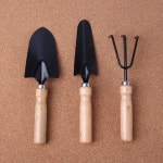 원예 공구 3종 세트 모종 삽 꽃삽 세발갈퀴