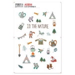 꾸밈인스 꾸밈인스스티커 인더네츄럴10 A0894