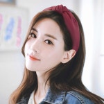 데일리 모던 빈티지 매듭 패브릭 헤어밴드 머리띠