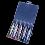 히트피싱 6단 관절 루어 5p세트 낚시 미끼