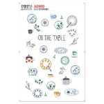 꾸밈인스 꾸밈인스스티커 온더테이블5 A0900