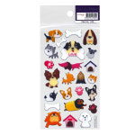 금홍팬시 스티커 꾸밈 에폭시 강아지