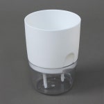 워터뷰 원형 자동급수 화분 심지 저면관수화분