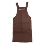 바리스타 앞치마 일반형앞치마 브라운색상 심플앞치마
