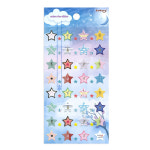 금홍팬시 스티커 네추럴 별