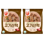 삼양 삼양 프레시 떡갈비 고기산적 대용량 밥 반찬 1kg 1kg