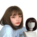 앞머리 단발 헤어 코디