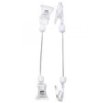 쇼클립 양쪽집게중 철사봉100 2개입 3966