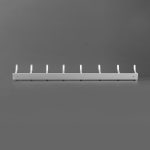 16구 벽고정 후크 옷걸이 알루미늄 벽걸이 행거